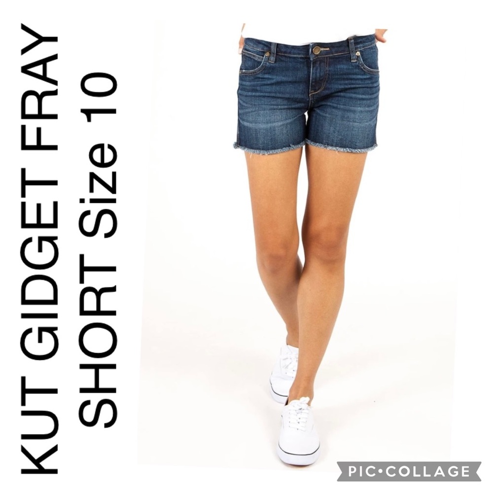 Kut from the Kloth Blue Jean Shorts